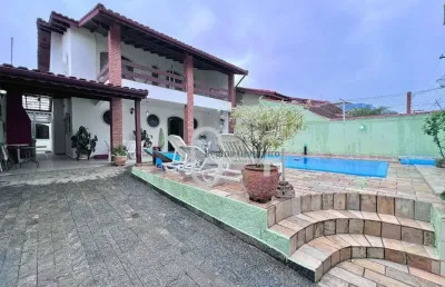 Casa com 5 dormitórios à venda, 212 m² por r$ 900.000,00 - parque balneário oásis - peruíbe/sp
