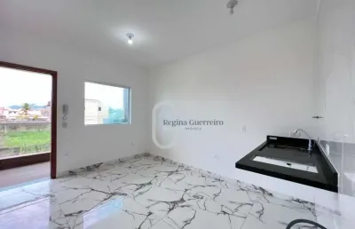 Apartamento com 1 dormitório à venda, 40 m² por r$ 190.000,00 - estância balneária maria helena novaes - peruíbe/sp