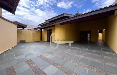 Casa com 3 dormitórios à venda, 153 m² por r$ 575.000,00 - balneário três marias - peruíbe/sp