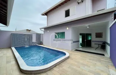 Casa com 4 dormitórios à venda, 230 m² por r$ 950.000,00 - estância são josé - peruíbe/sp
