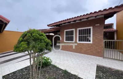 Casa com 3 dormitórios à venda, 172 m² por r$ 480.000,00 - balneário são joão batista - peruíbe/sp