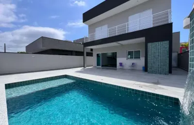 Casa com 3 dormitórios à venda, 227 m² por r$ 1.650.000,00 - bougainvillee iv - peruíbe/sp