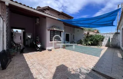 Casa com 5 dormitórios à venda, 140 m² por r$ 550.000,00 - balneário são joão batista - peruíbe/sp