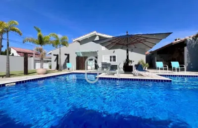 Casa com 3 dormitórios à venda, 134 m² por r$ 960.000,00 - parque balneário oásis - peruíbe/sp