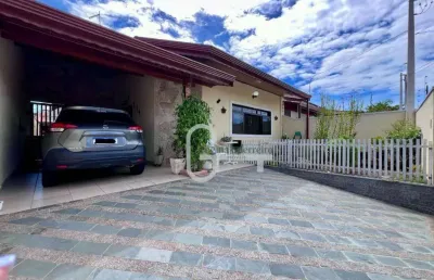 Casa com 3 dormitórios à venda, 146 m² por r$ 640.000,00 - parque balneário oásis - peruíbe/sp