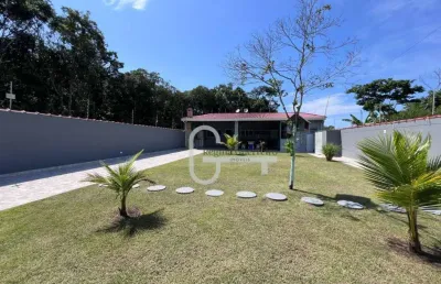 Casa com 2 dormitórios à venda, 126 m² por r$ 380.000,00 - estância santa gabriela - peruíbe/sp