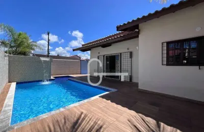 Casa com 3 dormitórios à venda, 130 m² por r$ 650.000,00 - jardim mar e sol - peruíbe/sp