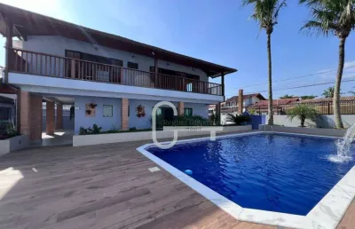 Casa com 5 dormitórios à venda, 250 m² por r$ 1.800.000,00 - jardim icaraiba - peruíbe/sp