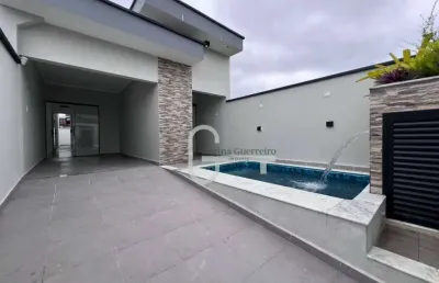 Casa com 2 dormitórios à venda, 73 m² por r$ 350.000,00 - jardim peruíbe - peruíbe/sp
