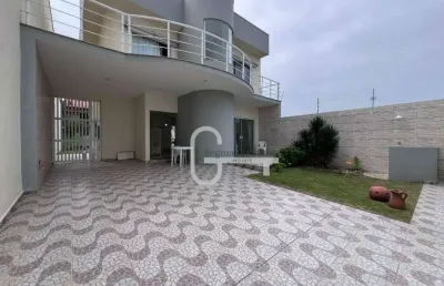 Casa com 3 dormitórios à venda, 150 m² por r$ 795.000,00 - belmira novaes - peruíbe/sp