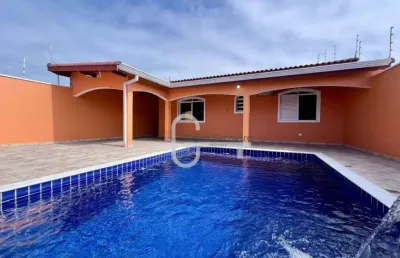 Casa com 2 dormitórios à venda, 147 m² por r$ 470.000,00 - parque balneário oásis - peruíbe/sp