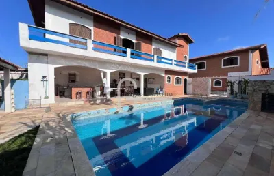 Casa com 4 dormitórios à venda, 342 m² por r$ 1.200.000,00 - jardim mar e sol - peruíbe/sp