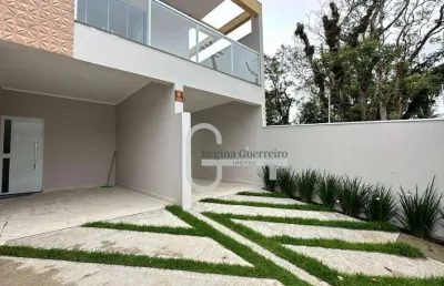 Casa com 2 dormitórios à venda, 71 m² por r$ 330.000,00 - balneário stella maris - peruíbe/sp