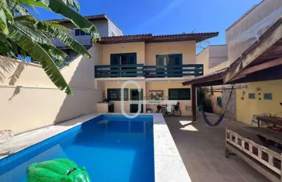 Casa com 3 dormitórios à venda, 322 m² por r$ 795.000,00 - centro - peruíbe/sp