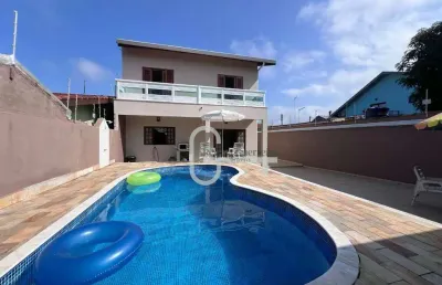 Casa com 4 dormitórios à venda, 200 m² por r$ 850.000,00 - cidade nova peruibe - peruíbe/sp