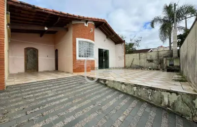 Casa com 3 dormitórios à venda, 140 m² por r$ 520.000,00 - balneário três marias - peruíbe/sp