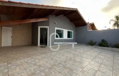 Casa com 2 dormitórios à venda, 143 m² por r$ 610.000,00 - balneário três marias - peruíbe/sp