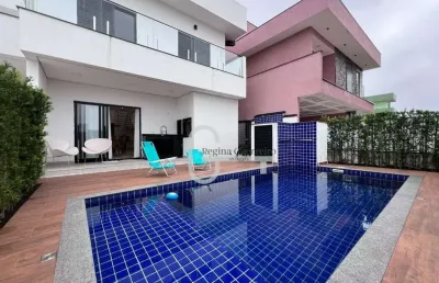 Casa com 4 dormitórios à venda, 207 m² por r$ 1.450.000,00 - condomínio flora rica - peruíbe/sp