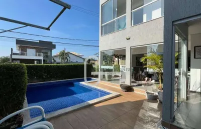 Casa com 4 dormitórios à venda, 233 m² por r$ 2.500.000,00 - residencial três marias - peruíbe/sp
