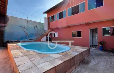 Casa com 4 dormitórios à venda, 323 m² por r$ 650.000,00 - estância balneária maria helena novaes - peruíbe/sp