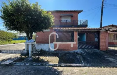 Casa com 3 dormitórios à venda, 274 m² por r$ 720.000,00 - balneário florida - peruíbe/sp