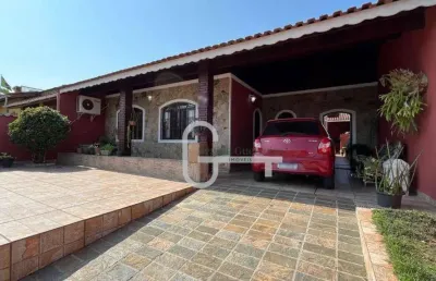 Casa com 3 dormitórios à venda, 167 m² por r$ 650.000,00 - parque balneário oásis - peruíbe/sp