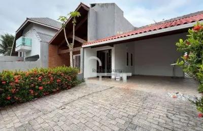 Casa com 3 dormitórios à venda, 163 m² por r$ 590.000,00 - parque balneário oásis - peruíbe/sp