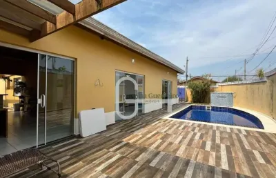 Casa com 4 dormitórios à venda, 222 m² por r$ 900.000,00 - parque turístico - peruíbe/sp
