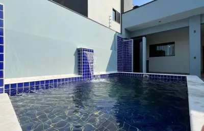 Casa com 3 dormitórios à venda, 107 m² por r$ 465.000,00 - cidade nova peruibe - peruíbe/sp