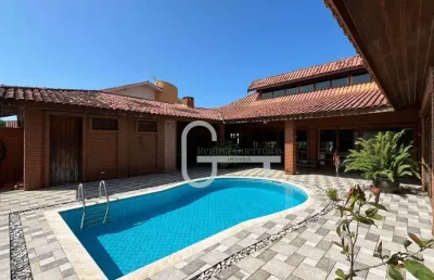 Casa com 5 dormitórios à venda, 254 m² por r$ 1.400.000,00 - jardim imperador - peruíbe/sp