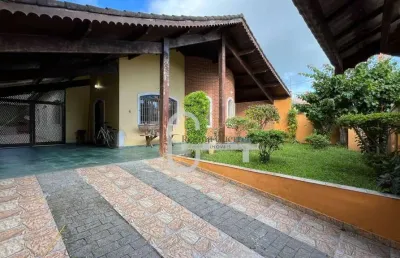Casa com 3 dormitórios à venda, 197 m² por r$ 490.000,00 - estância balneária convento velho - peruíbe/sp
