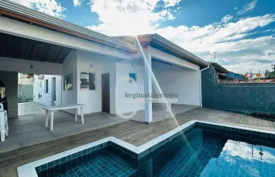 Casa com 3 dormitórios à venda, 150 m² por r$ 850.000,00 - jardim marcia - peruíbe/sp