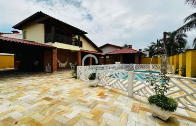 Casa com 4 dormitórios à venda, 200 m² por r$ 980.000,00 - parque balneário oásis - peruíbe/sp