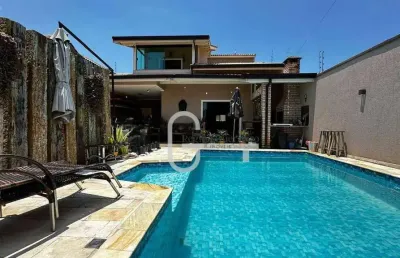 Casa com 3 dormitórios à venda, 165 m² por r$ 1.100.000,00 - parque balneário oásis - peruíbe/sp