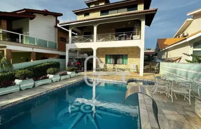 Casa com 3 dormitórios à venda, 388 m² por r$ 3.200.000,00 - bougainvillee i - peruíbe/sp