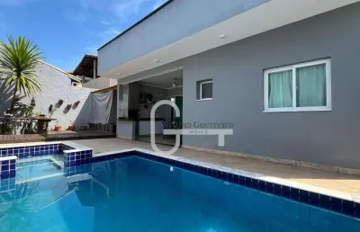 Casa com 3 dormitórios à venda, 140 m² por r$ 710.000,00 - jardim casablanca - peruíbe/sp