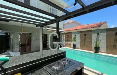 Casa com 3 dormitórios à venda, 99 m² por r$ 750.000,00 - balneario samburá - peruíbe/sp