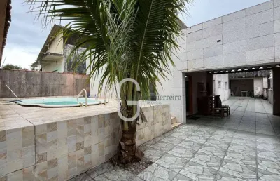 Casa com 3 dormitórios à venda, 170 m² por r$ 800.000,00 - balneário florida - peruíbe/sp