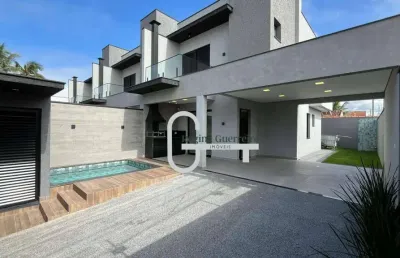 Casa com 3 dormitórios à venda, 112 m² por r$ 830.000,00 - jardim ribamar - peruíbe/sp
