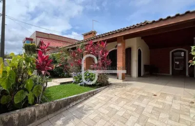 Casa com 3 dormitórios à venda, 185 m² por r$ 650.000,00 - centro - peruíbe/sp
