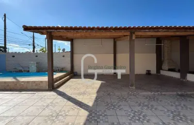 Casa com 2 dormitórios à venda, 140 m² por r$ 420.000,00 - caraguava - peruíbe/sp