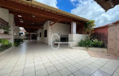 Casa com 5 dormitórios à venda, 295 m² por r$ 449.000,00 - vila romar - peruíbe/sp