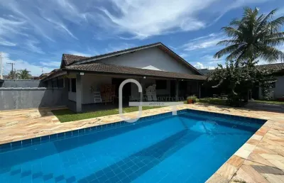 Casa com 4 dormitórios à venda, 349 m² por r$ 980.000,00 - estância balneária convento velho - peruíbe/sp