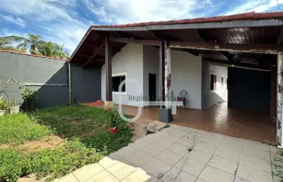 Casa com 3 dormitórios à venda, 142 m² por r$ 600.000,00 - balneário são joão batista - peruíbe/sp