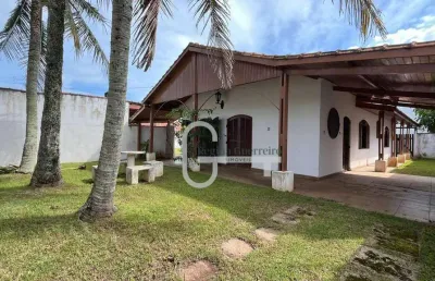 Casa com 3 dormitórios à venda, 393 m² por r$ 870.000,00 - belmira novaes - peruíbe/sp