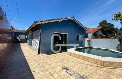 Casa com 2 dormitórios à venda, 140 m² por r$ 350.000,00 - centro - peruíbe/sp