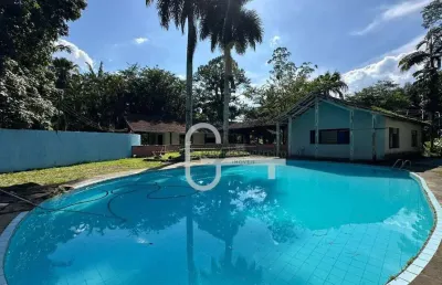 Chácara com 10 dormitórios à venda, 300000 m² por r$ 5.000.000,00 - centro - peruíbe/sp
