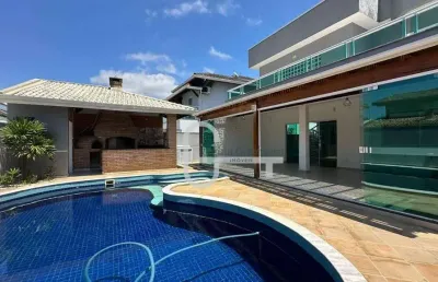Casa com 4 dormitórios à venda, 260 m² por r$ 2.100.000,00 - condomínio aldeia da juréia - peruíbe/sp