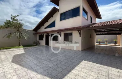 Casa com 4 dormitórios à venda, 229 m² por r$ 1.100.000,00 - balneário stella maris - peruíbe/sp