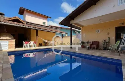 Casa com 3 dormitórios à venda, 231 m² por r$ 550.000,00 - vila romar - peruíbe/sp